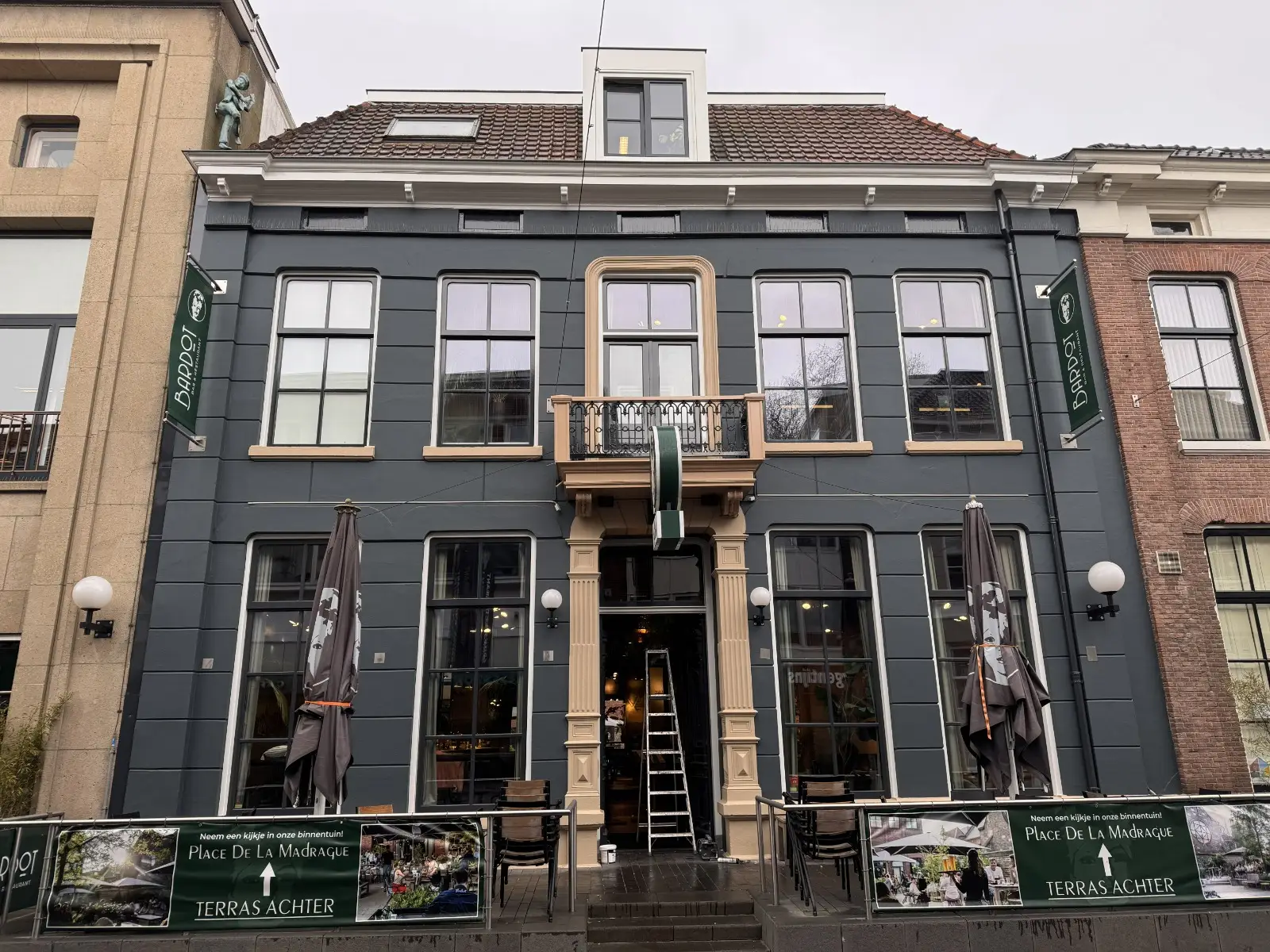 Bardot na de werkzaamheden